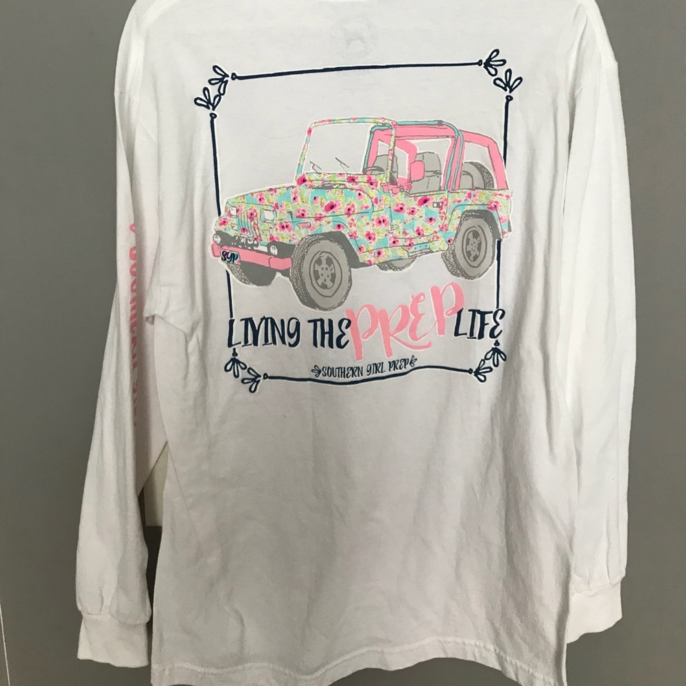 Southern Girl Prep Jeep t shirt!
